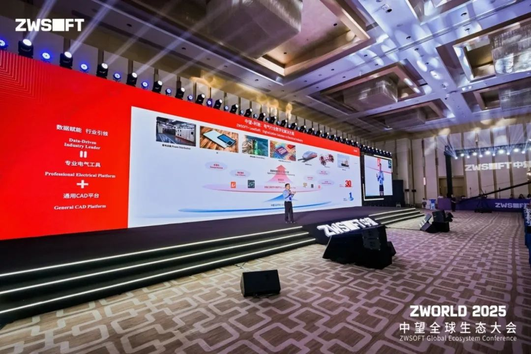 利驰软件受邀参加中望全球生态大会，董事长令永卓黄金时段发表主题演讲！
